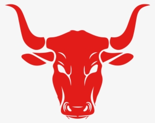 Horn Clipart Cow Skull - Transparent Bull Head Png #4475564