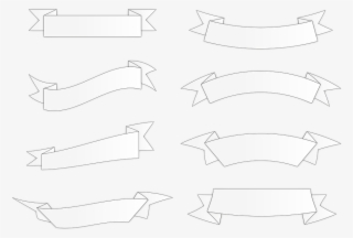 White Banner Vector Png - Forma De Banner Png #4476957 White Banner Vector Png - Forma De Banner Png #4476957