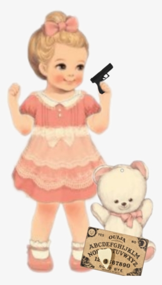 Littlegirl Gun Ouija Ouijaboard Ouijagirl Bear Cute - Careful Of What You Conjure (a Short Story) [book] #4476962