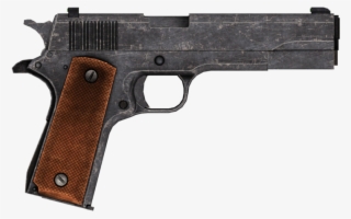 45 Auto Pistol - Fallout New Vegas Silenced .45 #4477557