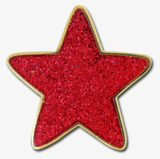 Glitter Star Star Badge - Impacts High Performance Management #4478114