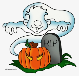 Ghost Clip Art - Halloween Clip Art Gif #4479822