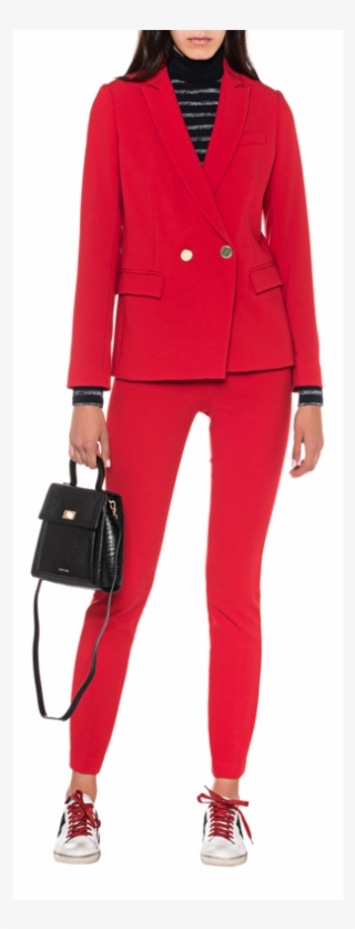 Steffen Schrautsmart Classy Red // Jacket With Gold-coloured - Formal Wear #4479888