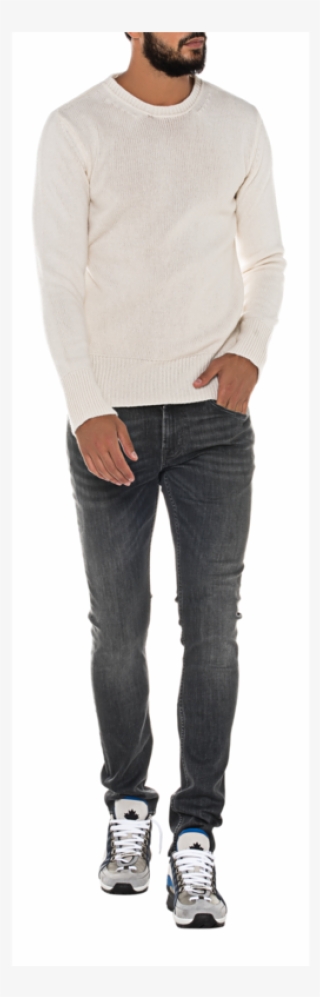 Crossleyevis Off White // Classy Knitted Pullover - Sisters Point #4480369