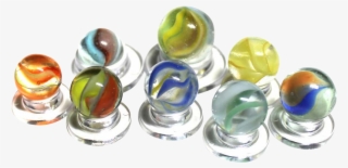 8 Vitro Agate Hybrid Marbles Cats Eye Aventurine Wonderful - Marbles Png #4480840