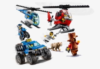 City 60174 Mountain Police ,, , Large - Lego City Mountain Police Headquarters #4482833
