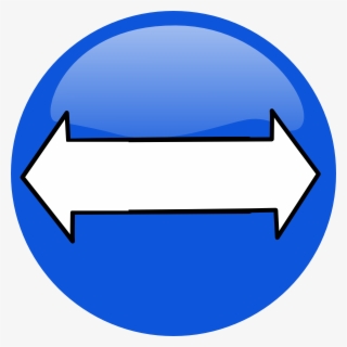Blue Bidirectional Arrows Clean Svg Clip Arts 600 X #4484133