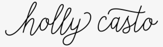 Holly Casto - Calligraphy #4484743