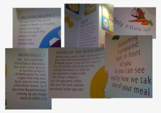 Here We Go The Pasta - Brochure #4485471