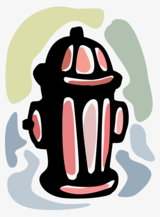 Vector Illustration Of Fire Hydrant Connects Firefighters #4487968