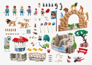American Crafts Paper Pad 6x6 36//pkg-north Pole - Playmobil 6634 Mein Großer Zoo #4488172
