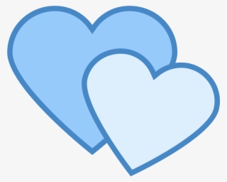 The Icon Shows Two Heart Shapes - Facebook #4488476