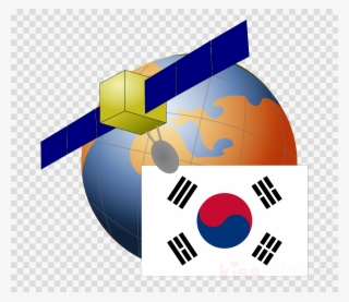 Korea Flag Clipart Flag Of South Korea Flag Of North - Black Heart Transparent Background #4490760