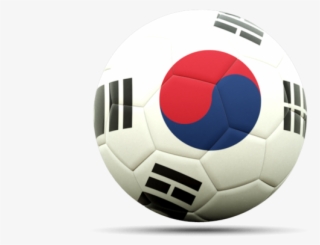 Illustration Of Flag Of South Korea - South Korea Football Png #4490930