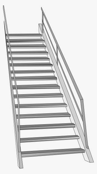 Open - Stairs Drawing #4491237