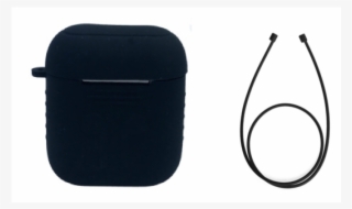 For Airpods Looped Silicone Case &/or Strap - Messenger Bag #4494019