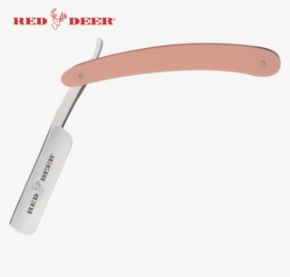 Pink Red Deer Shaving Barber Vintage Straight Razor, #4494037