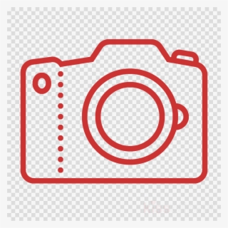 Single Lens Reflex Camera Clipart Computer Icons Single - Drawing Of Camera Png #4496150