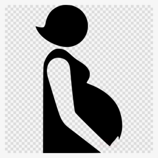 Pregnant Woman Icon Png Clipart Pregnancy Computer - Transparent Coffee Bean Outline #4496211