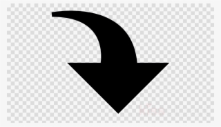 Curved Down Arrow Clipart Arrow Clip Art - Twitter Bird Logo #4497313