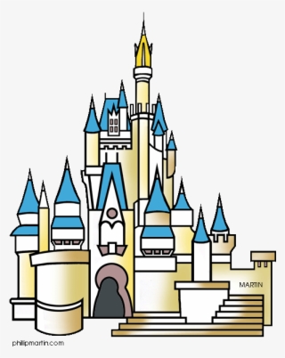 House Clipart Cinderella - Disney Castle Clipart Gif #4497333
