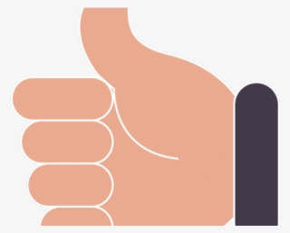 Thumbs Up Transparent - Darse La Mano Dibujo Png #4497645