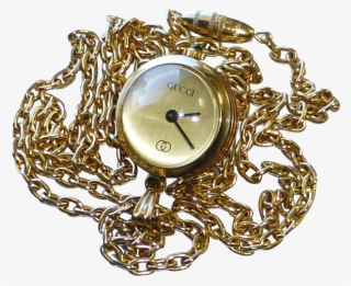 Vintage Gucci Red And Green Banded Ball Watch Pendant #4497856