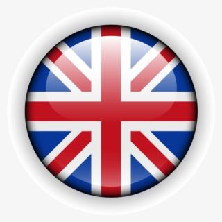 Choose Language - Uk Flag Circle Png #4498098