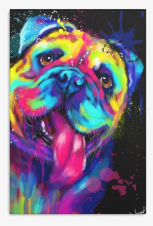 Bulldog Canvas Wrap 2402ph - Pug #450258
