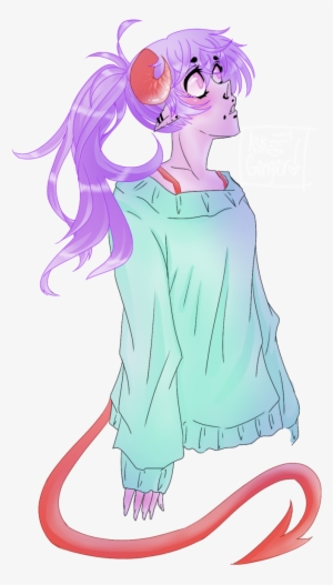 Pastel Goth Demon By - Pastel Demon Anime Boy #450333