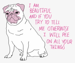 Наклейка Бульдог / Цитата Png - Body Positivity Quotes #450373