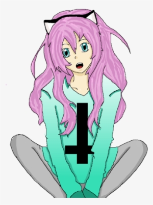 Pastel Goth Girl - Cartoon #450444 Pastel Goth Girl - Cartoon #450444