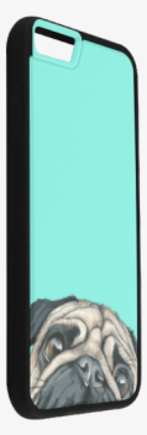 Funny Pug Dog Face Rubber Case For Iphone 6/6s - Mobile Phone Case #450644