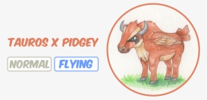 Tauros X Pidgey - Thesaurus #450672