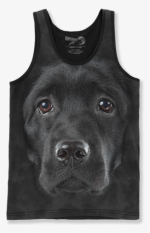 Black Labrador Face - Lebra Dog Black #450859