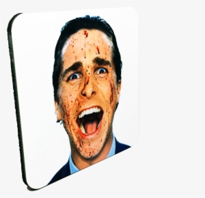 American Psycho Patrick Bateman Drink Coaster - Neoliberalism #450904