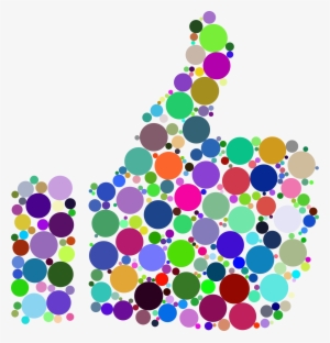 This Free Icons Png Design Of Colorful Thumbs Up Circles #450946