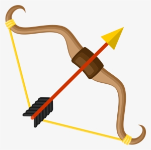 Svg Royalty Free Stock Bow And Arrow Clipart - Bow And Arrow Clipart #451234