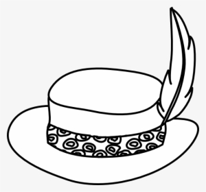 Outline Picture Of Hat #451470