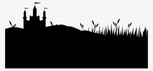 This Free Icons Png Design Of Castle Landscape Silhouette #451503