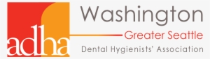 Greater Seattle Component Meeting - American Dental Hygienists Association Logo #451601