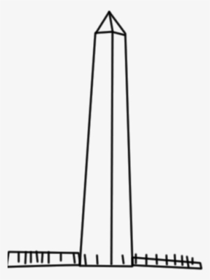 Collection Of Monument High Quality Free - Drawing Of Washington Monument #451921