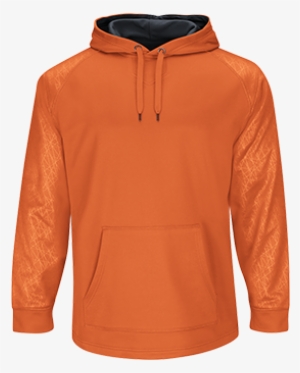 Majestic Orange/granite Home Plate Hooded Tech Fleece - Hoodie #451998