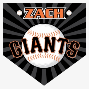 Giants Custom Home Plate Banner - San Francisco Giants #452004