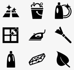 Cleaning 16 Icons - New York Icons Vector #452049