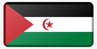 Flag Of Palestine Flag Of Western Sahara Flag Of The - Palestine Icon Png #452151