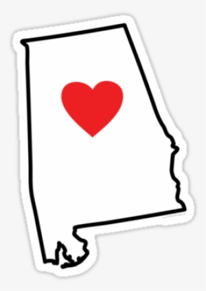 I Love Alabama State Outline - Love Alabama Throw Blanket #452618