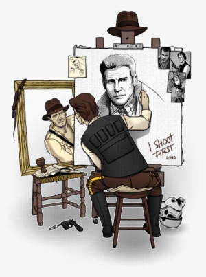 23 Jan - Han Solo And Indiana Jones #452666