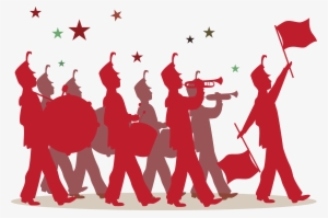 Musical Ensemble Musical Instrument Marching Band - Marching Band Silhouette Png #453208