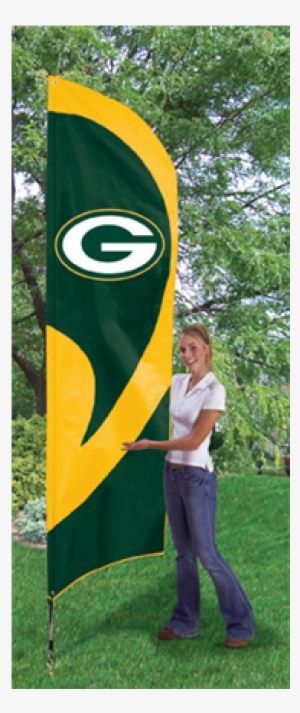 Green Bay Packers Tall Team Flags - Feather Flag Notre Dame #453282